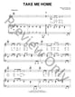 Take Me Home piano sheet music cover